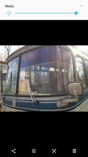 Bus windshields